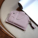 Elephant baby elephant closed cowhide texture small headphones coin key storage coin wallet card bag cute cartoon