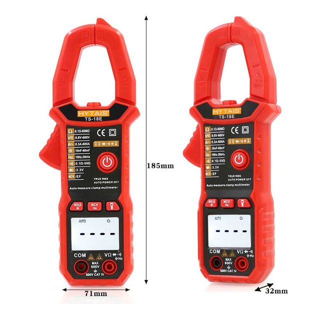 HYTAIS intelligent voice clamp meter TS18 fully automatic anti-burning clamp flow meter high-precision digital multimeter