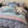 Roland home textiles матовый комплект из четырех предметов из чистого хлопка, постельное белье из 100% хлопка, комплект из четырех предметов на двуспальную кровать, универсальный для всех сезонов mini 2