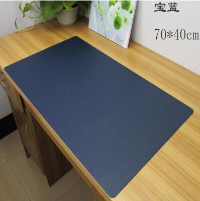 LEATHER COMPUTER DESK MAT LARGE MOUSE PAD BLACK WRITING TA
