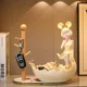 Creative resin cute bunny girl girl storage fruit tray practical handicraft ornament decoration gift