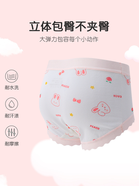 女童内裤儿童a类棉夏季薄款三角裤小女孩宝宝透气抗菌底裤不夹PP — 3