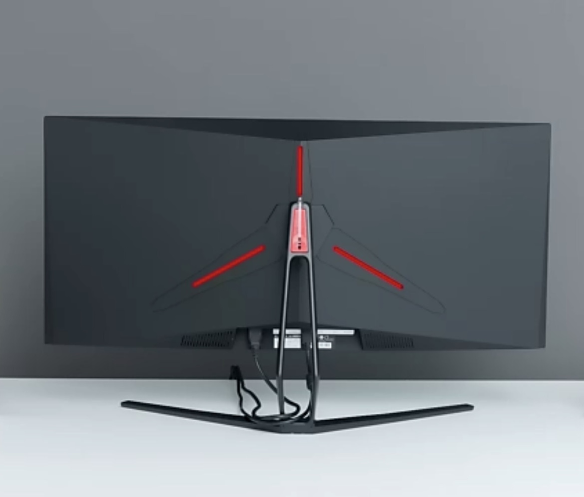 ``TITAN ARMY 순중량 6KG LCD 27인치 인체공학적 스탠드 모니터 N27SH2 ``베이스