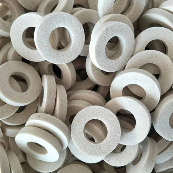 羊毛毡工业机械密封垫圈吸浸油耐磨抛光片丝杠润滑异形法兰张力器