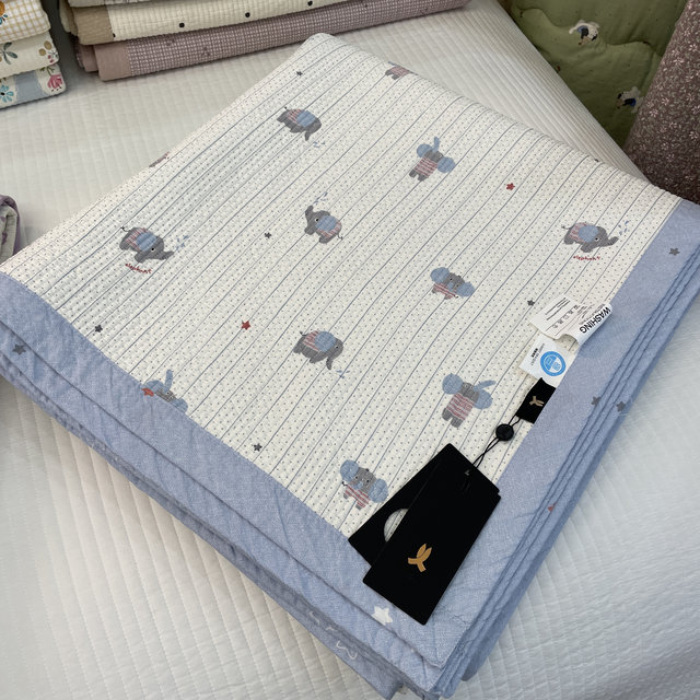 Customized cotton clamped bed cover tatami 3 meters four seasons universal non-slip clamped bed sheet thickened quilted bed cover
