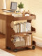Bookshelf shelf floor-standing bookcase simple tableside storage cabinet integrated with wall multi-layer household storage display cabinet