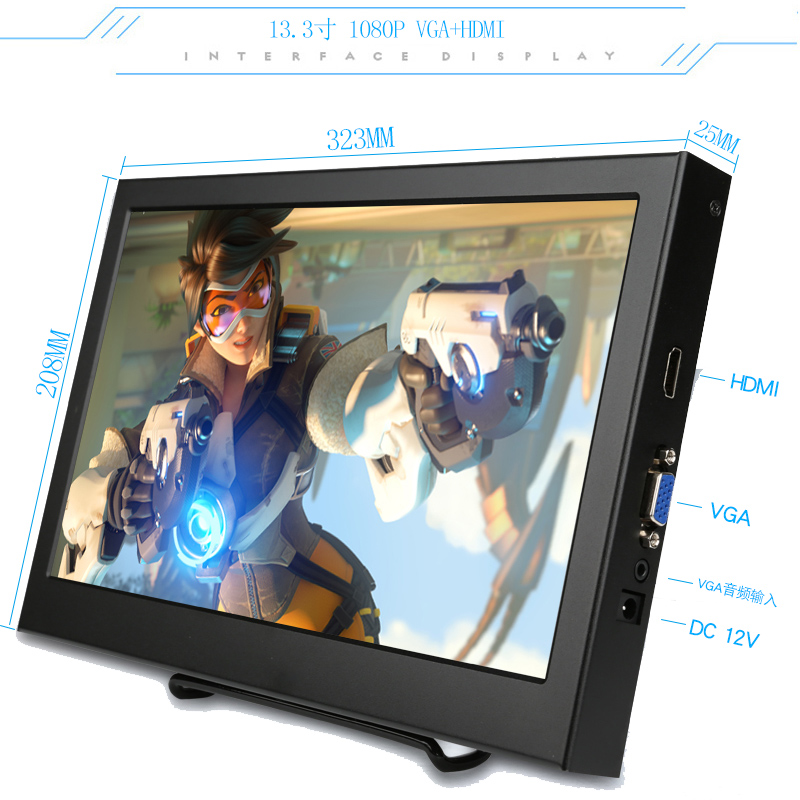 11.6 INCH PORTABLE 8 INCH MONITOR 13.3 XBOX SWITCH GAMING HD TOUCH COMPUTER SECONDARY SCREEN