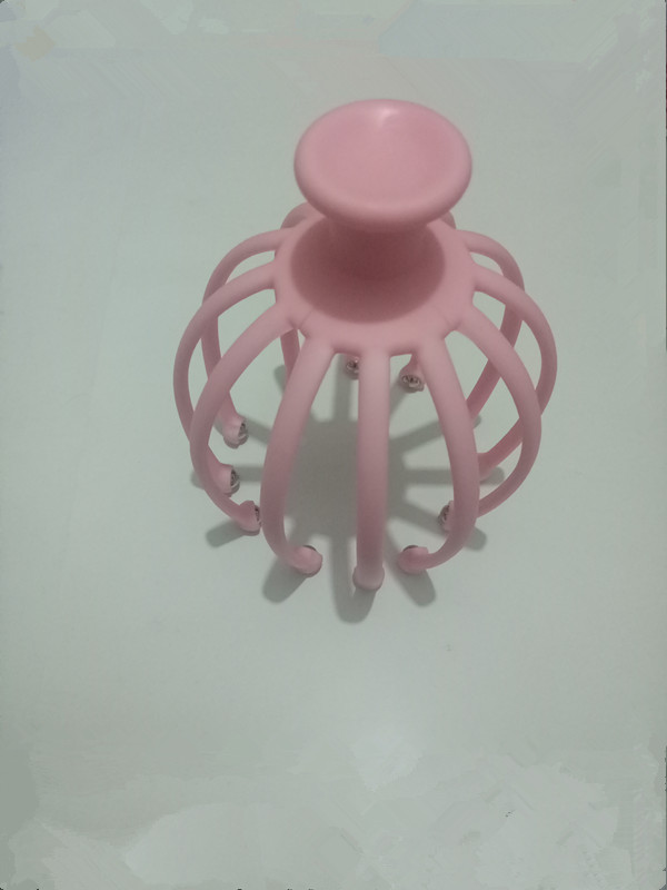 수동 머리 마사지 발톱 자오선 브러시 헤드 치료 볼 마사지기 두피 브러시 가려움증 및 차단 해제 침술 도구