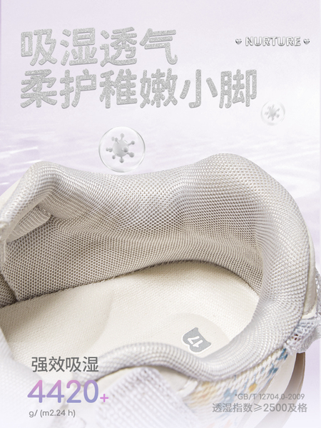 牧童童鞋婴儿步前鞋软底公主德训鞋2026秋季新款透气网面机能鞋女 — 4