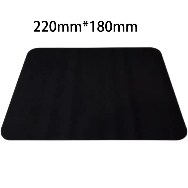 S MOUSE PAD WHOLE  BLACK SOLID COLOR PAD LAPTOP DESK PAD KEYBOARD PAD RUBBER PAD INTERNET CAFE