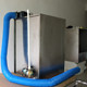 Stainless steel small water curtain cabinet oil injection cabinet household water curtain spraying table environmentally friendly spraying cabinet water curtain cabinet work bench
