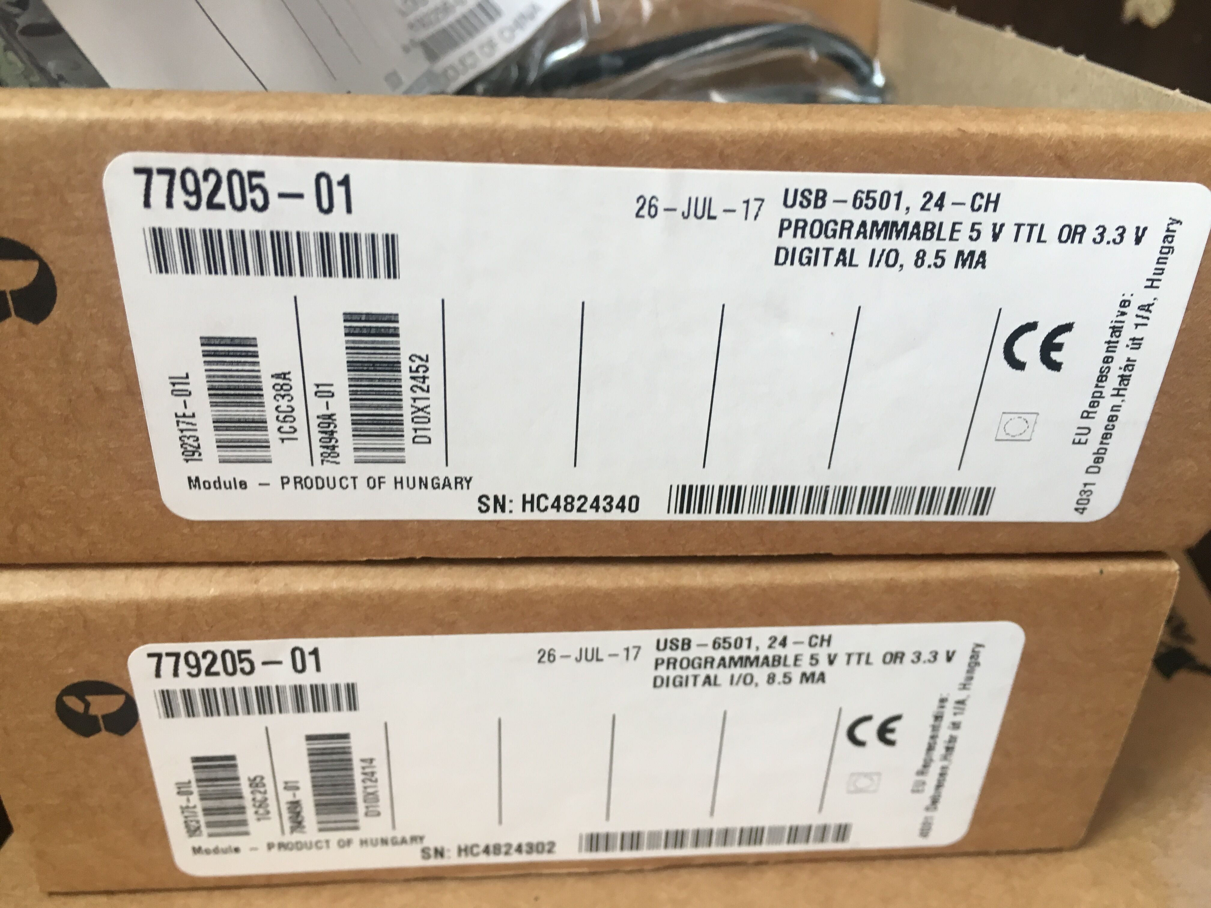 THE NEW NI USB-6501 [24-LANE 8.5 MA] 779205-01 IS BILLABLE