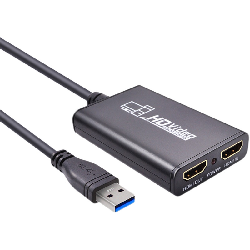 USB3.0 캡처 카드 HDMI 비디오 캡처 카드 HDMI 고화질 컴퓨터 게임 앵커 라이브 방송 녹음 4K