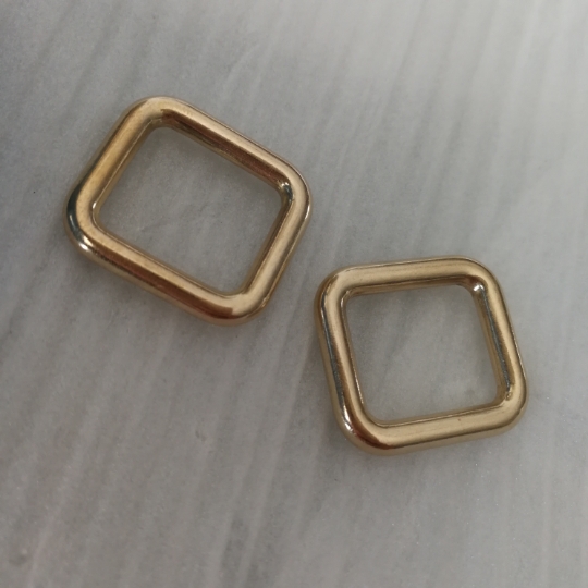 SEIKO PURE COPPER BAG BUCKLE BAG SQUARE BUCKLE CRAFTSMAN BK 16MM