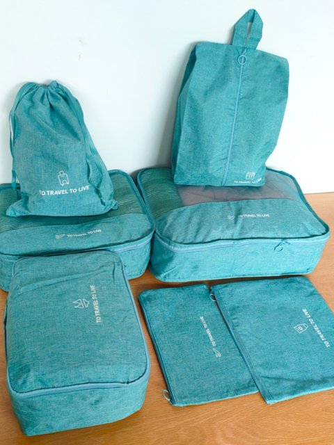 The big bull product is here~ The factory's freshly released final product~ Travel suits, clothing storage bags~ Cationic seven-piece set