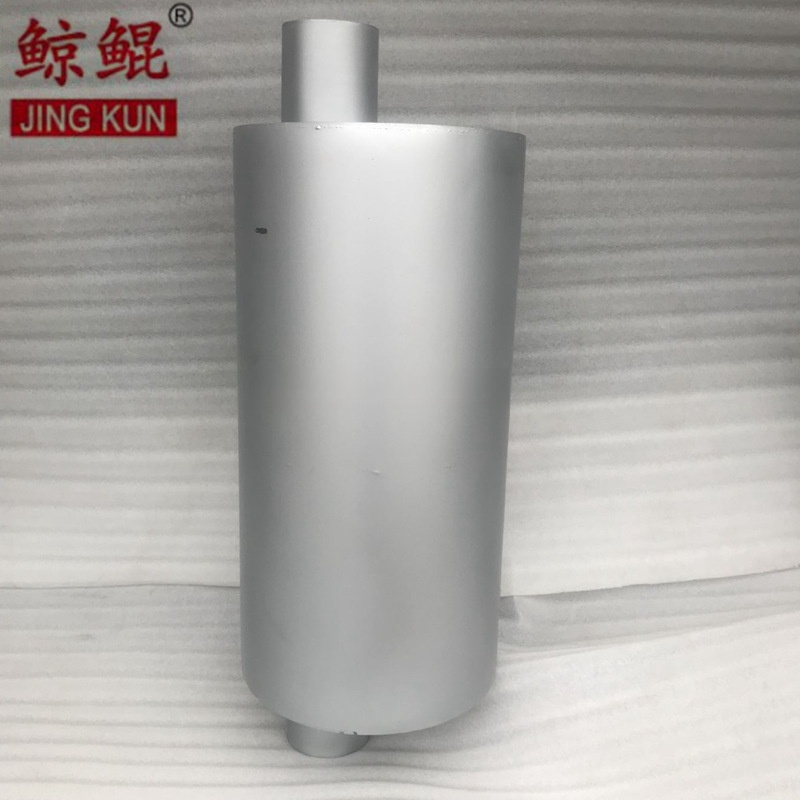 Professional Production of Various Engineering Vehicles Muffler Excavator Muffler Loader Muffler Samples