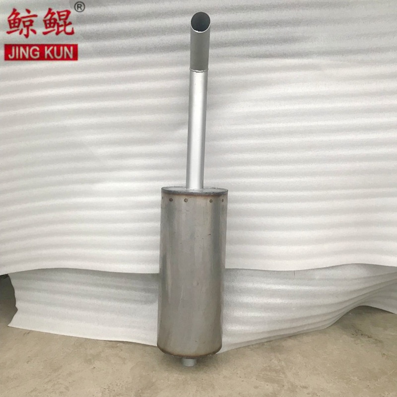 Professional Production of Various Engineering Vehicles Muffler Excavator Muffler Loader Muffler Samples