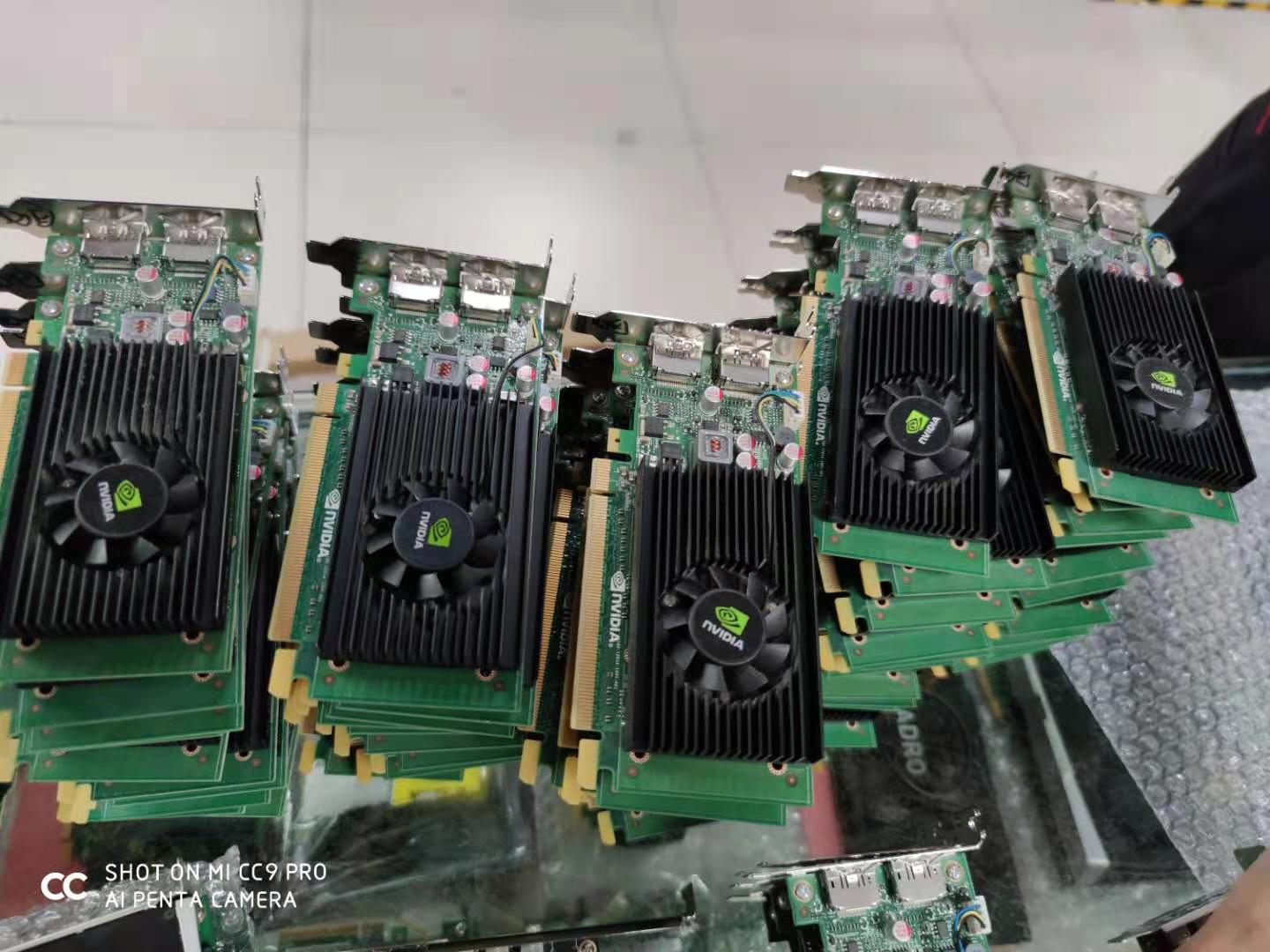 기존 QUADRO NVS310 그래픽 카드 NVS310 1G 듀얼 DP 인터페이스 PCI-E