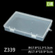 Transparent parts box plastic box storage element box sample mobile phone accessories packaging box hardware tool box thickened
