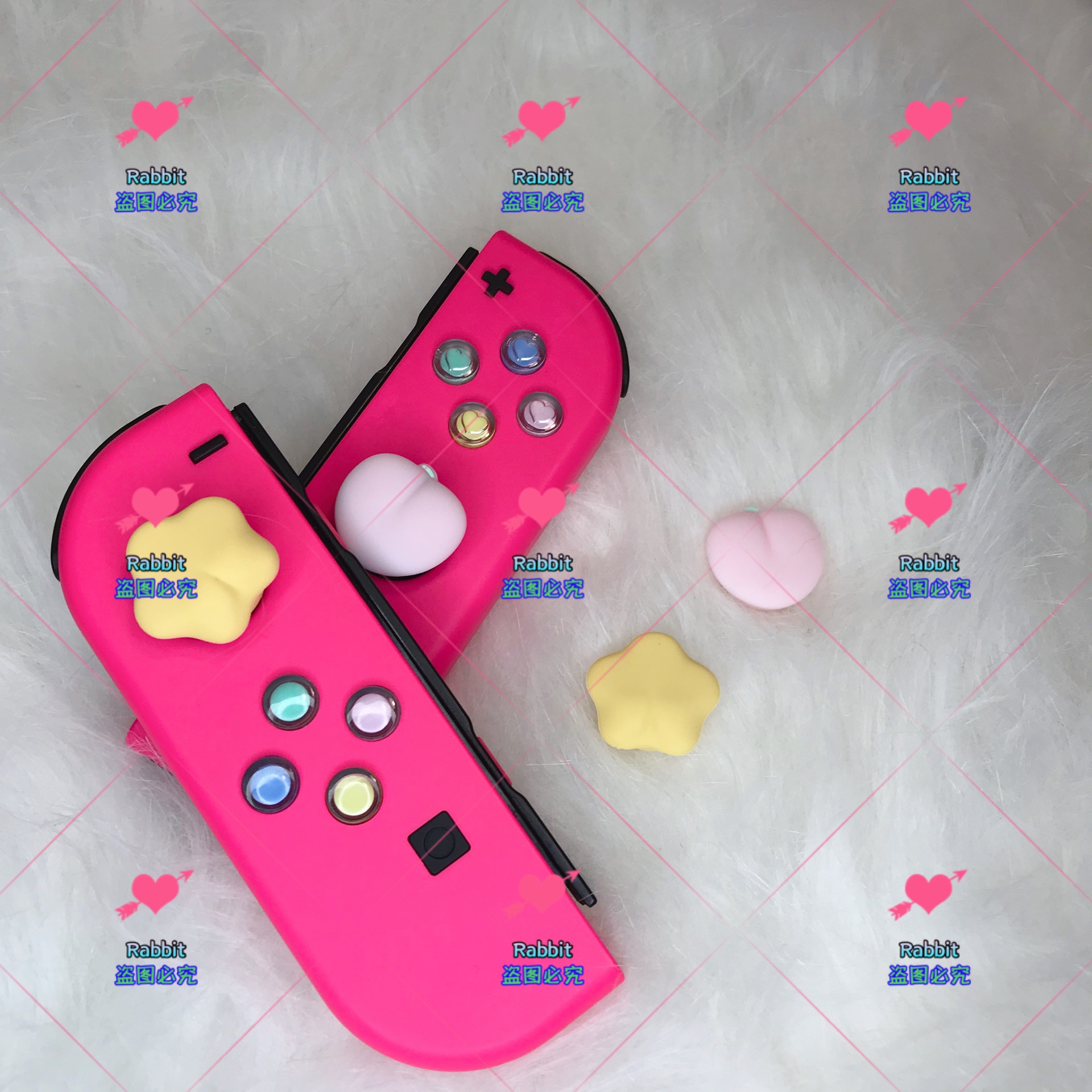 복숭아 P 스타 스위치 로커 캡 스위치형 로커 캡 라이트 로커 캡