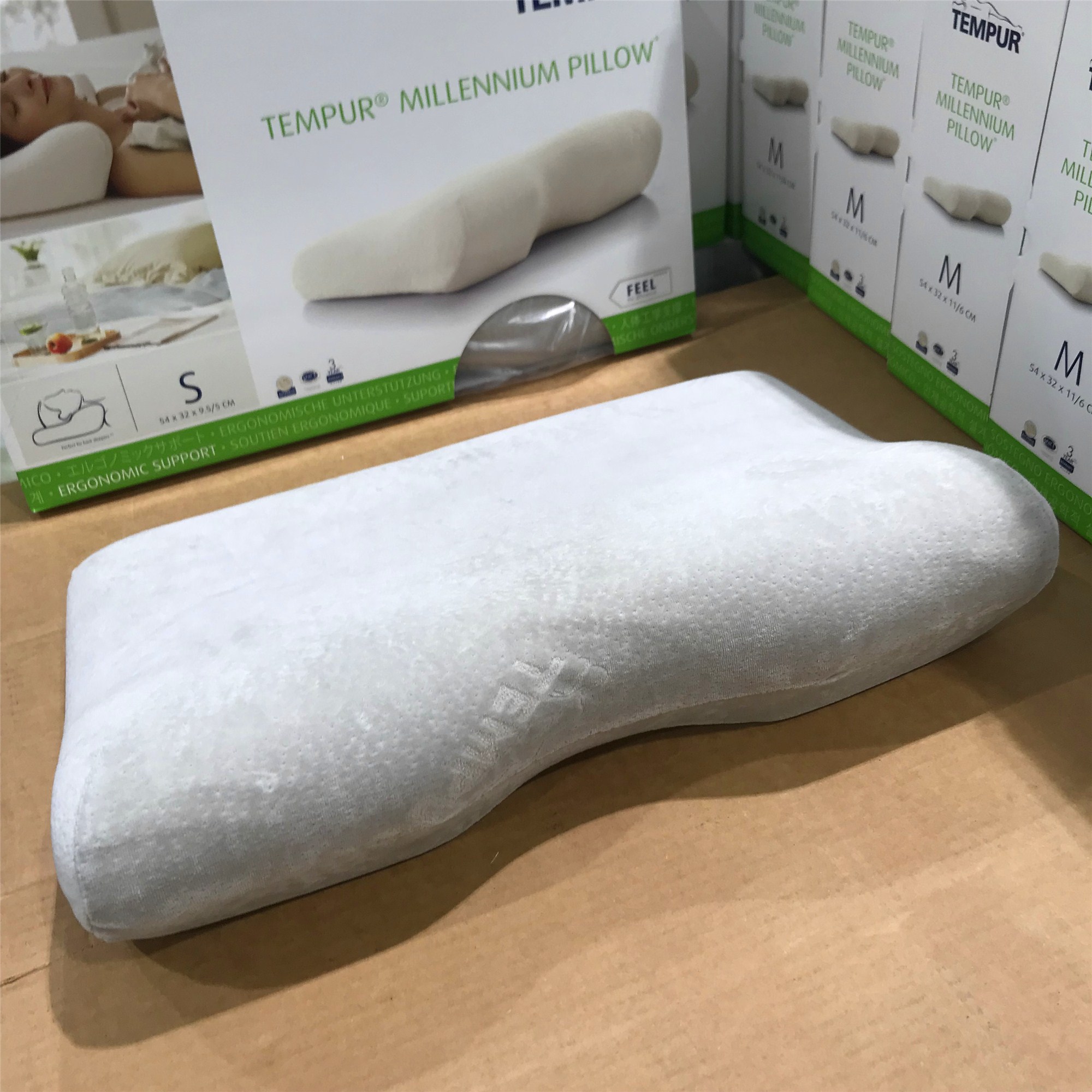 COSTCO TEMPUR TEMPUR MILLENNIUM WARM PILLOW M MEMORY CERVICAL PHYSIOTHERAPY PILLOW SLOW REBOUND PILLOW
