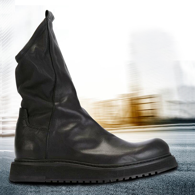 브리티시마틴 부츠 남성부츠 캐주얼 미드송아지부츠 남성구두 가죽하이탑부츠 남성작업복부츠 트렌드소매