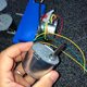 High-speed wool inverter accessories square hole electric wax disc seat special motor Wansheng horizontal assembly
