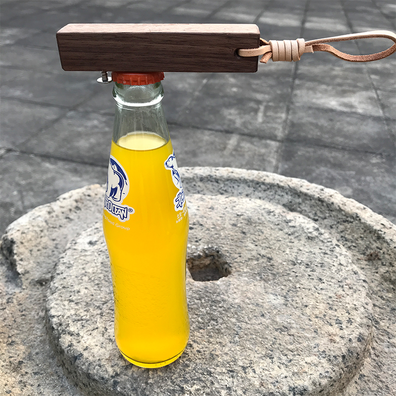 HANDMADE BOTTLE OPENER SOLID WOOD CAP DRIVER DIY MAKING MATERIAL PACKAGE DIFFERENT AND INTERESTING GIFTS