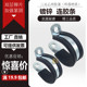 镀锌连胶条管夹卡箍抱箍喉箍R型固定卡抗震耐磨防水双铆片加厚款