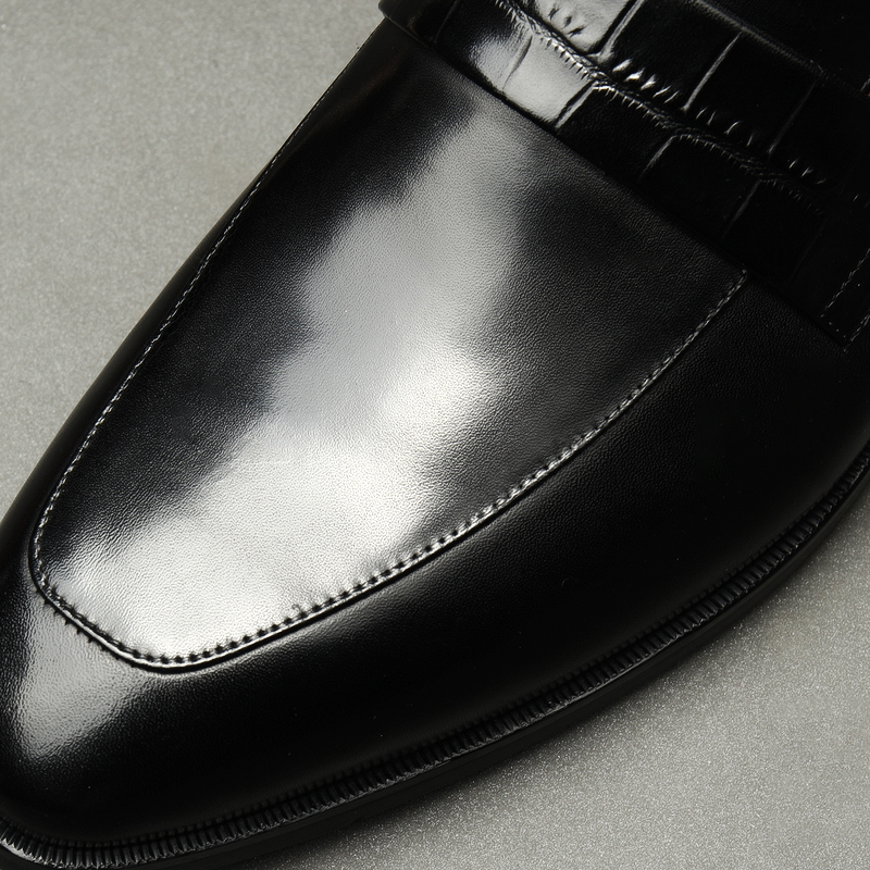 SPRING NEW LOAFERS TRENDY MENS SHOES CASUAL KOREAN VERSION BRITISH VERSATILE HANDSOME BUSINESS LEATHER SHOES YOUTH
