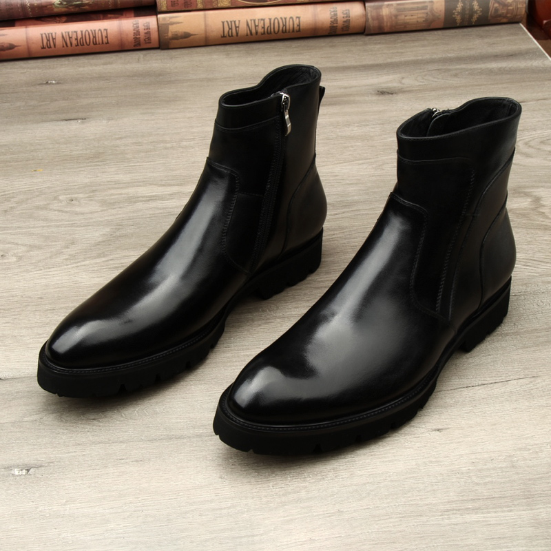 MARTIN BOOTS MENS 2021 NEW HIGH TOP MENS BOOTS CHELSEA BOOTS BRITISH STYLE LEATHER MENS BOOTS WINTER MID-TOP TREND