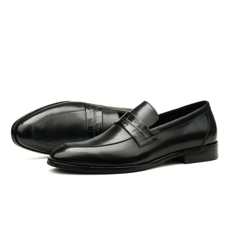SPRING NEW LOAFERS TRENDY MENS SHOES CASUAL KOREAN VERSION BRITISH VERSATILE HANDSOME BUSINESS LEATHER SHOES YOUTH