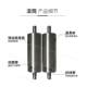 Belt conveyor head and tail knurled main slave roller galvanized chrome plated roller stainless steel power roller conveyor