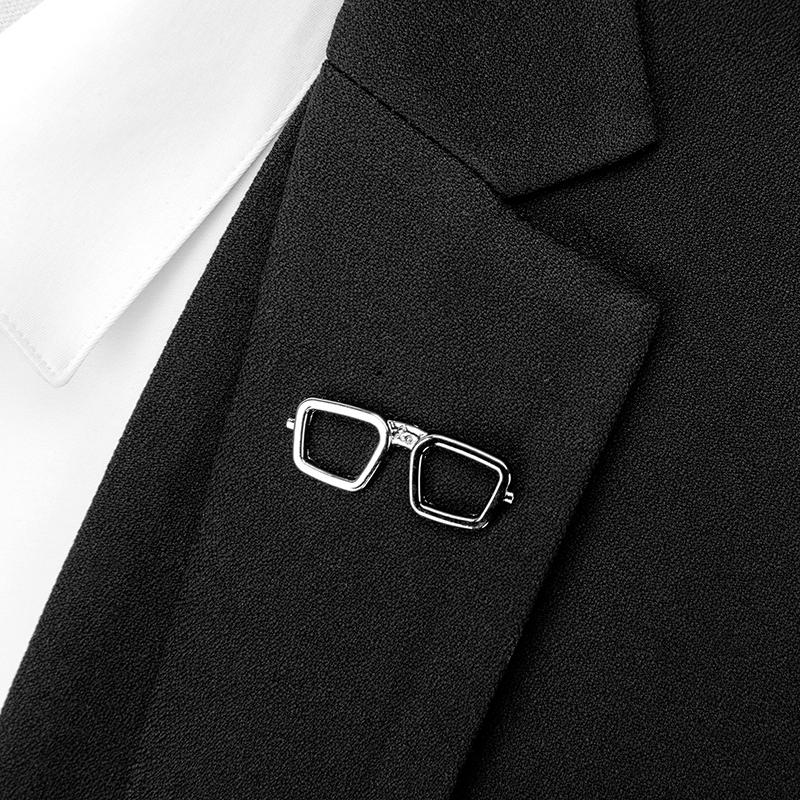 MENS BUSINESS SUIT WEDDING DRESS SUIT SET XZ103-189 TWO PIECE SET-P150 BLACK