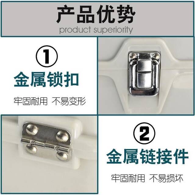 Infrared level box plastic box tool box box universal type drop-resistant bag universal protection storage box