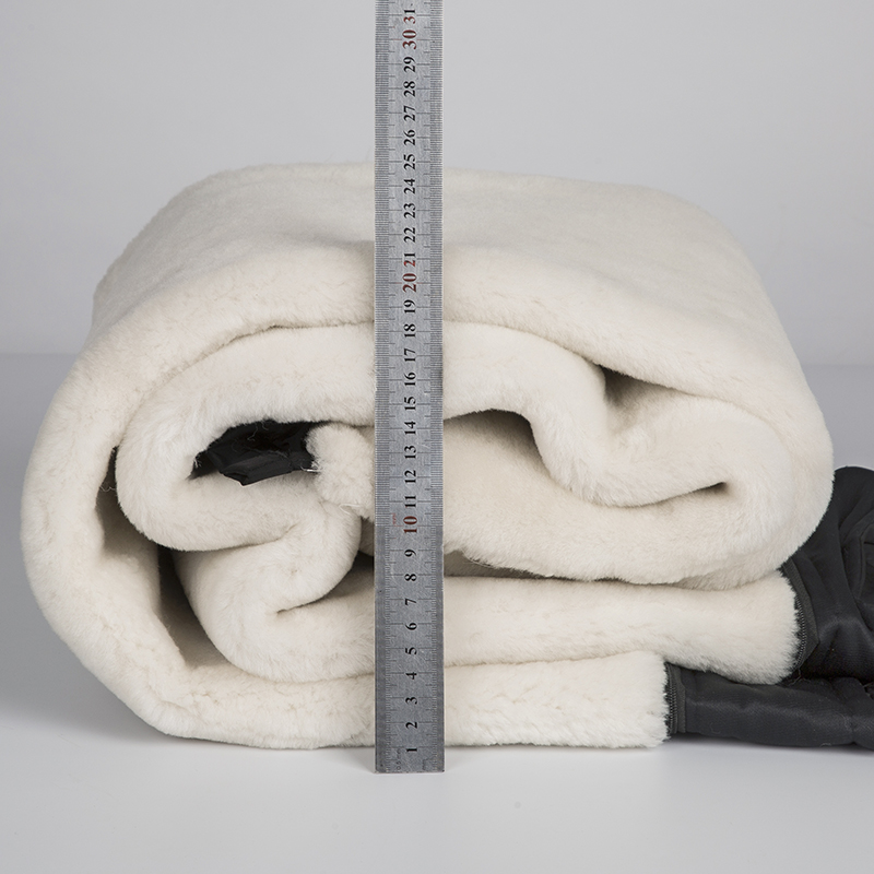 남성용 천연가죽바지 중노년남성용 양모 양가죽 모피 올인원 겨울 플러스 벨벳과 두툼함 방풍 오토바이