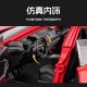 New 1 22 Pusanrui SUV Off-road Alloy Car Model Ornament Double Door Boy Toy Car Gift