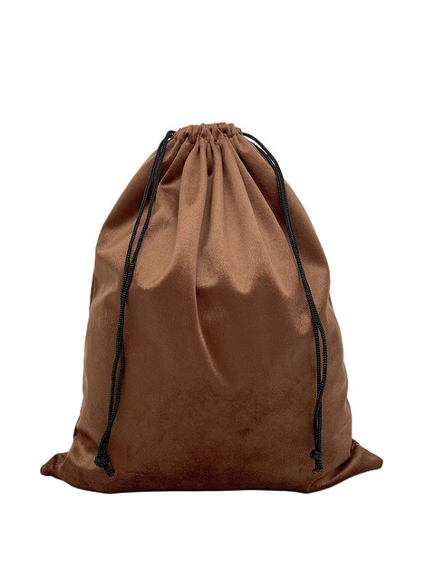 Big brand bag storage bag drawstring velvet cloth bag small leather bag dust protection bag clothes doll finish bag