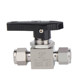 Xiongchuan two-way ball valve, clamp ball valve shut-off valve, high-pressure ball valve, switch valve, stainless steel ball valve, clamp connector