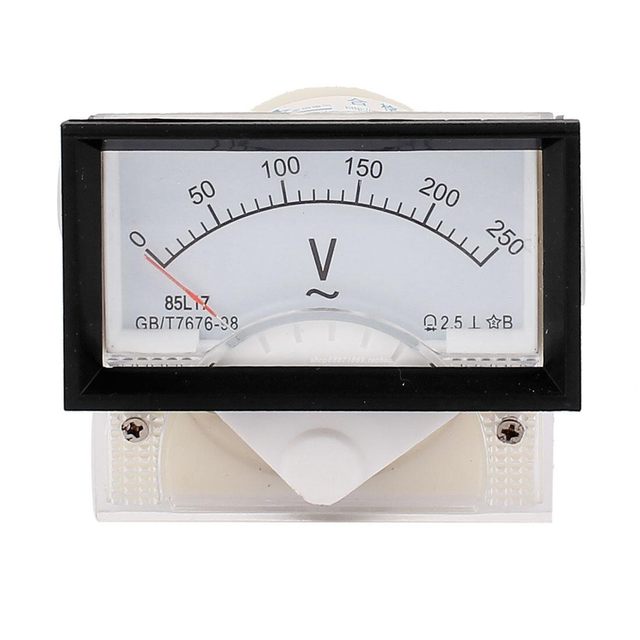85L17-500V pointer type AC voltage meter 150V250V300V450V500V1000V framed volt