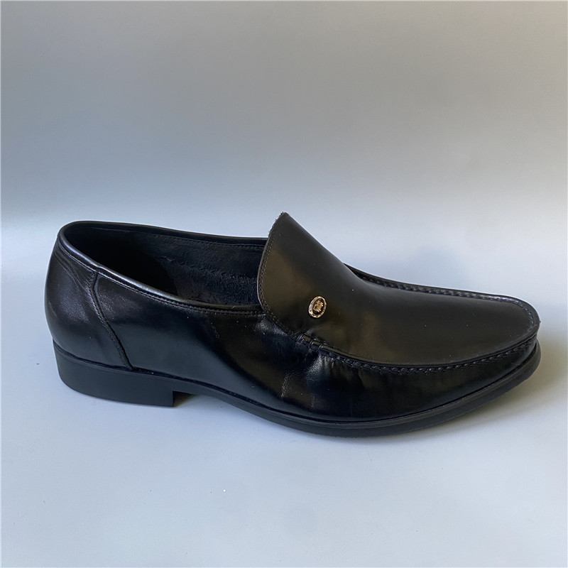 43 SIZE 44 MULINSEN MENS SHOES LEATHER COMFORTABLE DURABLE SOFT SOLE SLIP-ON LOW HEEL MENS LEATHER SHOES