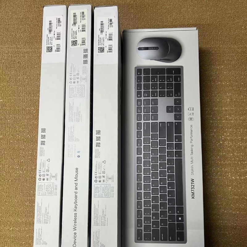 DELL[DELL] KM717 KM7120W KM7321W 무선|BLUETOOTH 오래 지속되는 키보드 및 마우스 세트