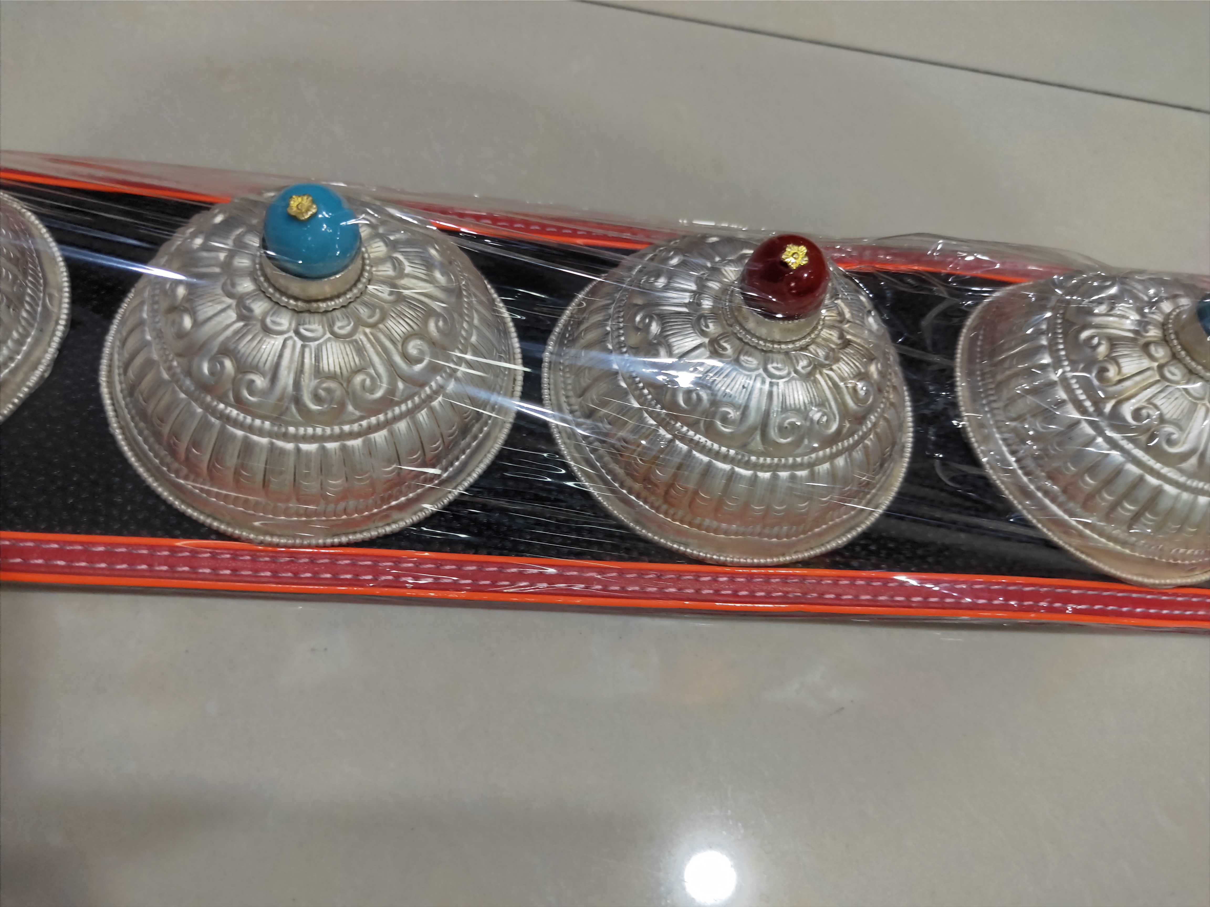 티베트 여성의 흰색 구리 넓은 벨트 허리 장식 티베트 액세서리 웨딩 사진 장식 실버 그릇 세트