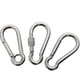 304 stainless steel spring buckle outdoor mountaineering hook safety buckle connection ring chain rope hook