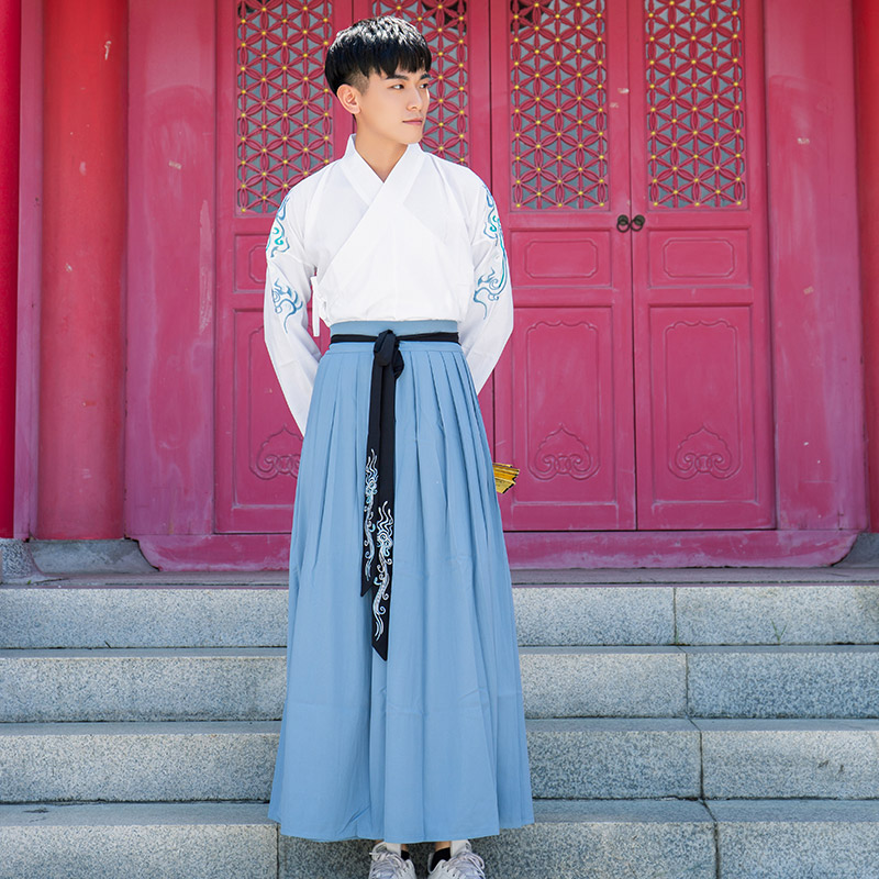 RENTAL OF HANFU WENYUAN ANCIENT STYLE COUPLES POETRY RECITATION STUDENT COMING-OF-AGE CEREMONY PERFORMANCES GRADUATION PHOTOS CLASS UNIFORMS RENTAL