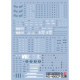 Free shipping EVO RG Yuanzu Base Color Match RG40 RX-78 Yuanzu Gundam Ver2.0 Fluorescent Water Sticker