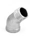 304 stainless steel 45 degree inner and outer wire elbow/inner and outer tooth thread elbow/2 minutes 4 minutes 6 minutes 1 inch 1.2 inch 2 inch