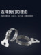 Stainless steel handle throat clamp hand twist clamp clamp hoop pipe hoop gas water pipe tightening clamp clamp clamp fixing clamp