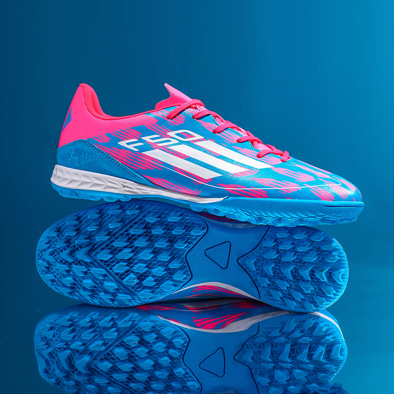 2025新款f50足球鞋男款专业长钉AG碎钉儿童成人猎鹰比赛训练鞋女
