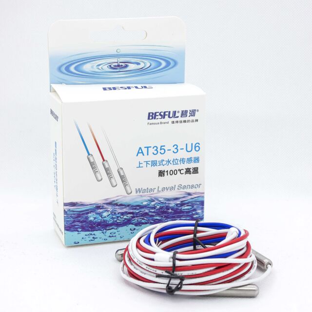Bihe electrode type three-wire water level probe AT35-3-U6316 stainless steel water level sensor water level electrode